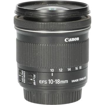 Tweedehands Canon EF-S 10-18mm f/4.5-5.6 IS STM CM0035, Audio, Tv en Foto, Ophalen of Verzenden, Gebruikt, Overige typen, Zoom