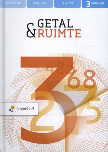 3 vmbo KGT / Getal & Ruimte / leerboek deel 1 9789001575854, Boeken, Verzenden, Gelezen