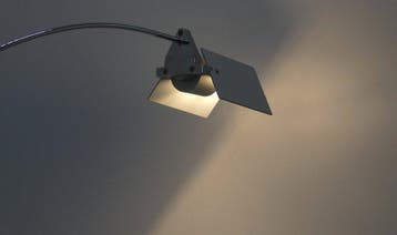 Fontana Arte - Alvaro Siza - Gebogen vloerlamp - RARO Eerste
