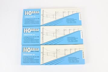 Hobbex H0 - 100/104/110 - Caténaire (3) - Trois ensembles de, Hobby & Loisirs créatifs, Trains miniatures | HO