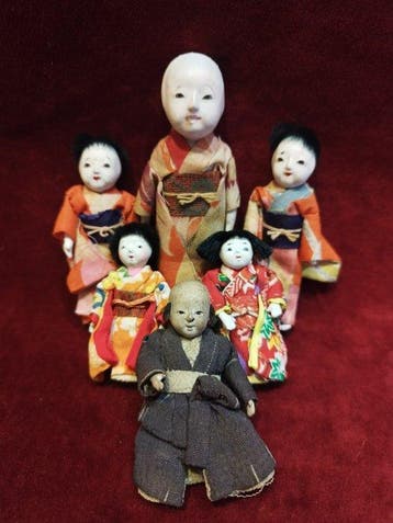 lchimatsu - Poupée poupe asiatique - 1900-1910 - Japon, Antiek en Kunst