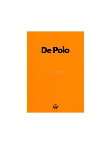 1975 VOLKSWAGEN POLO BROCHURE NEDERLANDS, Ophalen of Verzenden, Nieuw
