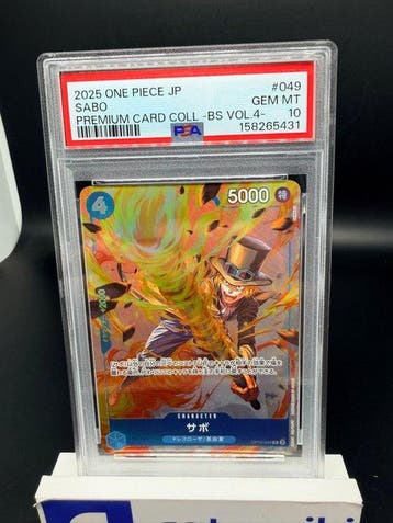 One Piece - 1 Graded card - Sabo R - OP10-049 - PSA 10 -, Nieuw