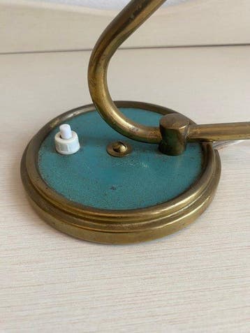 Lampe de bureau - Laiton, Métal
