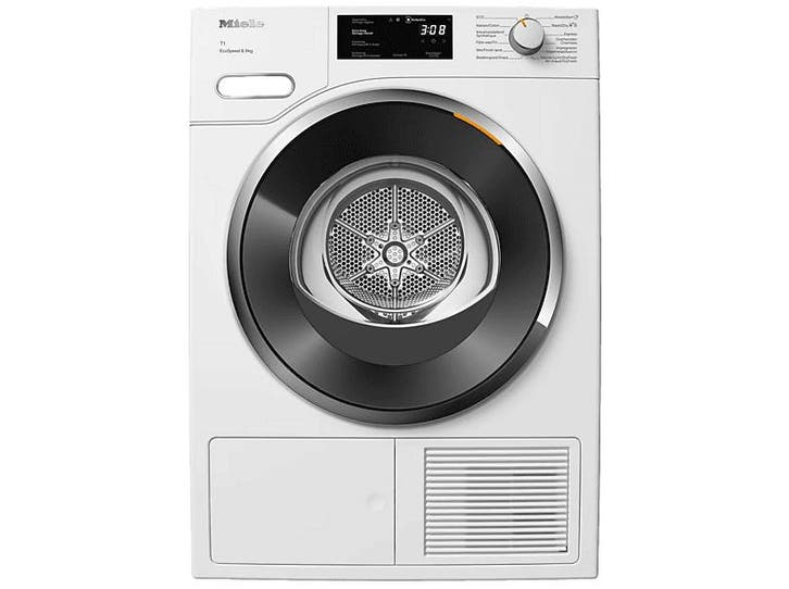 Miele -   Warmtepompdroger - 9kg 37db C Lotuswit, Elektronische apparatuur, Droogkasten, 85 tot 90 cm, Voorlader, Nieuw, Overige typen