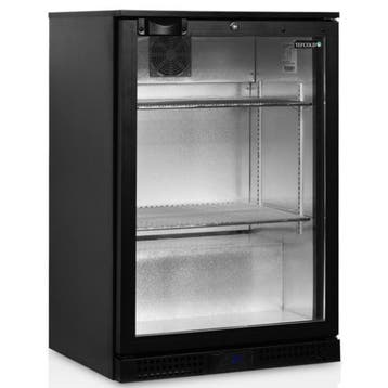 Barkoelkast | SERIE BA | Energiezuinig | 128L | Zwart |, Verzenden
