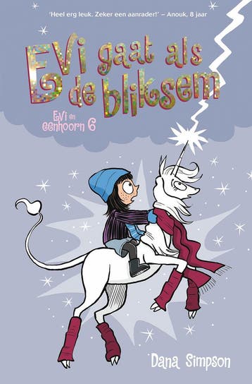 Evi gaat als de bliksem / Evi en eenhoorn / 6 9789026158780, Verzenden, Zo goed als nieuw, Dana Simpson