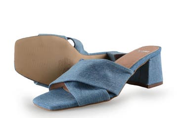 Manfield Muiltjes in maat 37 Blauw, Verzenden