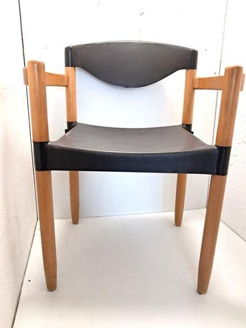 Strax - Hartmut Lohmeyer, voor Casala - Chaise - Bois,, Antiek en Kunst