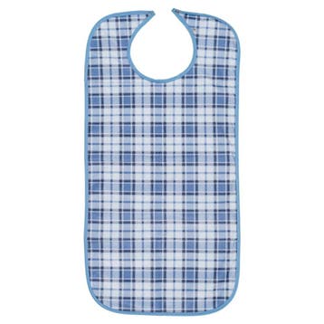 Wasbare slab volwassenen Geruit Blauw, Ophalen of Verzenden, Nieuw