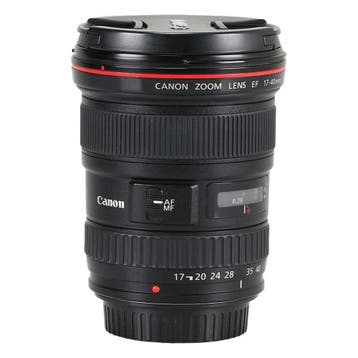 Canon EF 17-40mm f/4L USM met garantie, Ophalen of Verzenden, Gebruikt