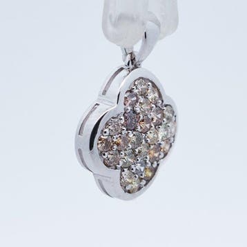 Sans prix de réserve - Pendentif - 14 carats Or blanc -, Handtassen en Accessoires