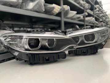 BMW 2 F22 F23 XENON KL KOPLAMP R L 7304465 7304466, Auto-onderdelen, Verzenden, Gebruikt, BMW