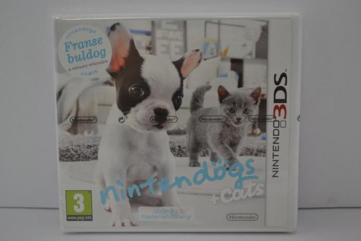 Nintendogs + Cats - Franse Buldog - SEALED (3DS HOL), Games en Spelcomputers, Games | Nintendo 2DS en 3DS