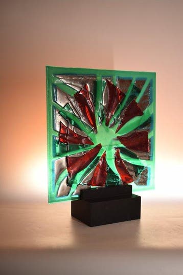 Eros Raffael - sculptuur, 24AB01 - 52 cm - Muranoglas