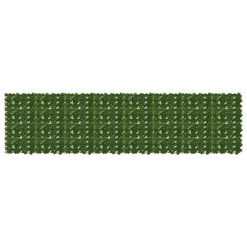 vidaXL Balkonscherm met bladeren Groen 400 x 100 cm, Verzenden