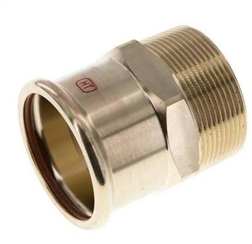 Raccord à sertir - 54mm Femelle & R 2 Mâle - Alliage de, Verzenden