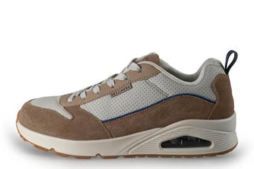 Skechers Sneakers in maat 45 Beige, Kleding | Heren, Schoenen, Overige kleuren, Verzenden, Zo goed als nieuw, Skechers