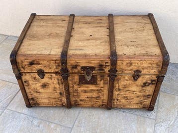 Opbergkoffer - Hout, Metaal