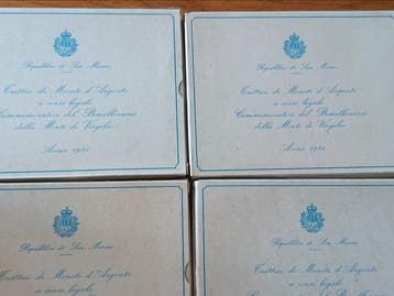 San Marino. Lotto 4 Trittici 1981