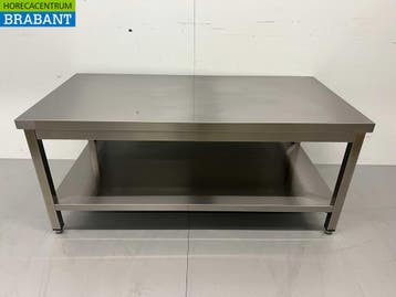 RVS Werktafel Tafel Premium-line 140 x 70 x 60 cm Horeca, Ophalen of Verzenden