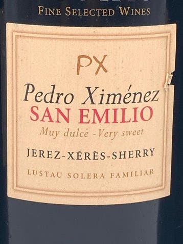 Lustau, Pedro Ximénez San Emilio - Jerez DO - 4 Flessen, Nieuw