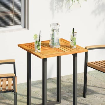 vidaXL Tafelblad vierkant 60x60x2 cm massief acaciahout, Verzenden, Nieuw
