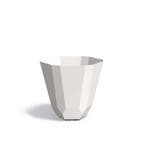 Aluminium bloempot Facet Ø80x80cm - Met bodem, Tuin en Terras, Rond, Nieuw, Metaal, 60 tot 100 cm