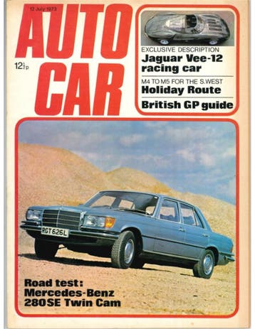1973 AUTOCAR MAGAZINE 4024 ENGELS, Nieuw