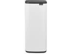 Brabantia Bo Touch Bin - Prullenbak - 30 liter - Wit, Verzenden