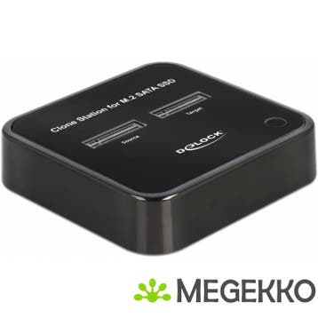 Delock 64178 M.2 dockingstation voor 2 x M.2 SATA SSD met, Computers en Software, Harde schijven, Verzenden, Nieuw