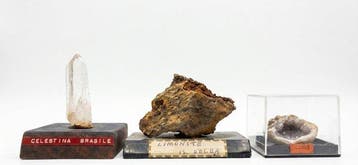 De Agostini Mineralogy Museum (1972): 120 monsters, 4-vol.