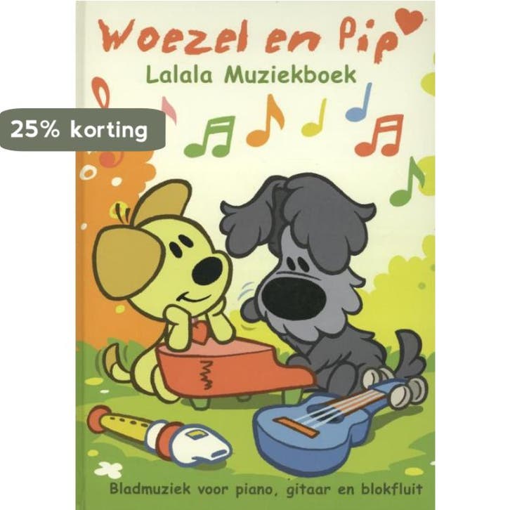 Lalala muziekboek / Woezel & Pip 9789048814954, Boeken, Kinderboeken | Jeugd | 10 tot 12 jaar, Gelezen, Verzenden