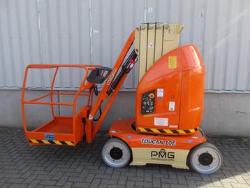 hoogwerker JLG Toucan 10E , 2011 , 10,1m , gekeurd , nw accu