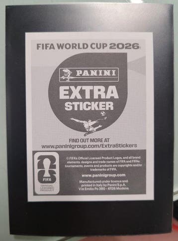 Panini Cristiano Ronaldo Extra Sticker Bronze - 1 Card -