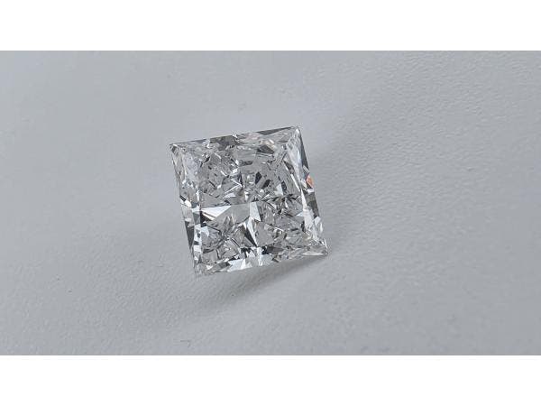 Veiling - Diamant princess 1.50 crt ( IGI gecertificeerd ), Bijoux, Sacs & Beauté, Pierres précieuses