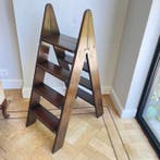 Trapje - Library steps - Mahonie, Antiek en Kunst