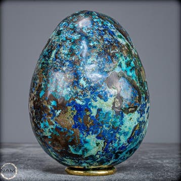 Natuurlijke chrysocolla- en malachietei van de hoogste