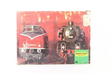 Minitrix N - 1907 - Treinset (1) - Startset met stoomloc,