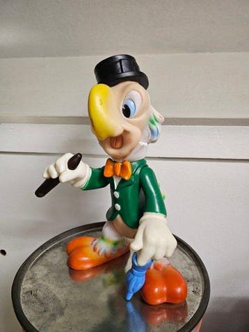 Disney speelgoed figuur - Jose Carioca Toy - Ledraplastic, Verzamelen, Nieuw