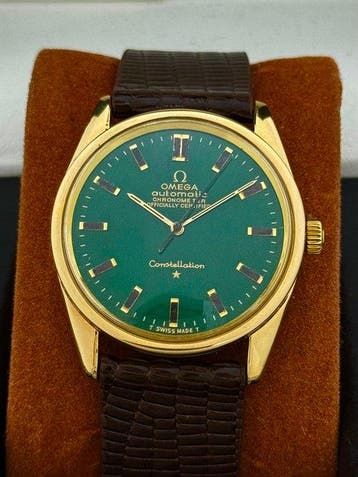 Omega - Constellation Automatic Chronometer Green Dial, Nieuw