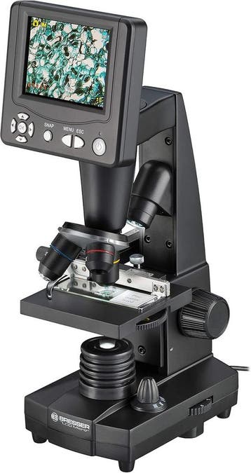 Bresser Digitale Microscoop 5MP | Retour deal | 35% korting, Verzenden, Zo goed als nieuw, 1000x of meer, Biologische microscoop