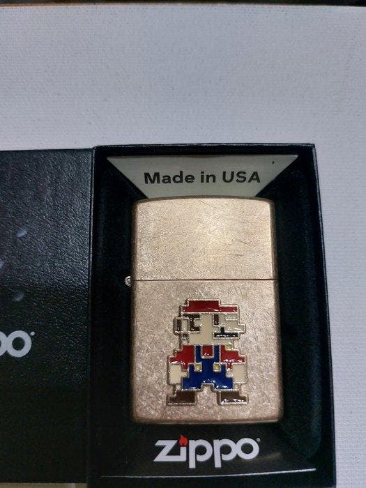 Zippo - Zonder minimumprijs - Zakaansteker - Messing, Verzamelen, Rookartikelen, Aanstekers en Luciferdoosjes