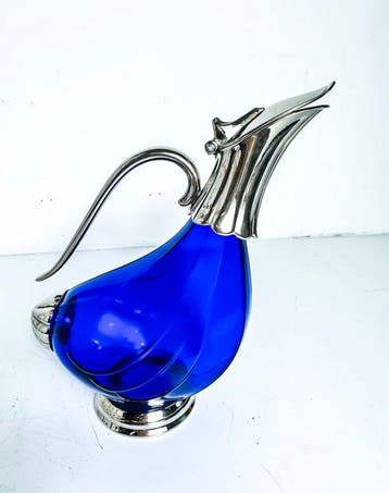 Karaf - Canard - Glas, Metaal