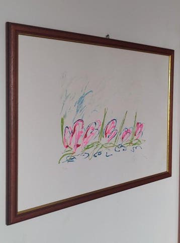 Mario Schifano (1934-1998) - Fiori dacqua