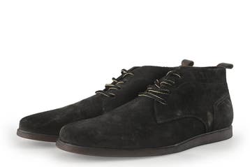 Manfield Veterschoenen in maat 43 Zwart, Verzenden, Veterschoenen
