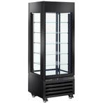 Gebaksvitrine | EXALTA | Energiezuinig | 440L | Zwart |, Verzenden