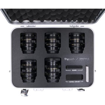 Thypoch Simera-C T1.5 Cine 5-Lens Kit (E Mount) CM7053, Ophalen of Verzenden, Gebruikt
