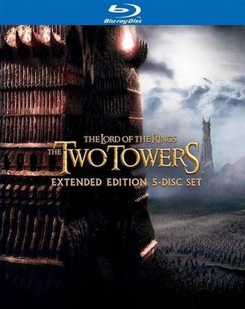 Lord Of The Rings - Two Towers Extended (Blu-ray), Verzenden, Nieuw in verpakking