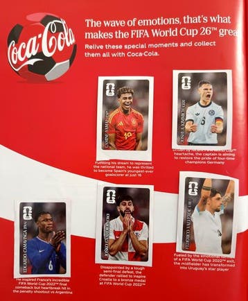Coca-Cola USA 2026 World Cup Lamine Yamal Limited edition -, Verzamelen, Nieuw